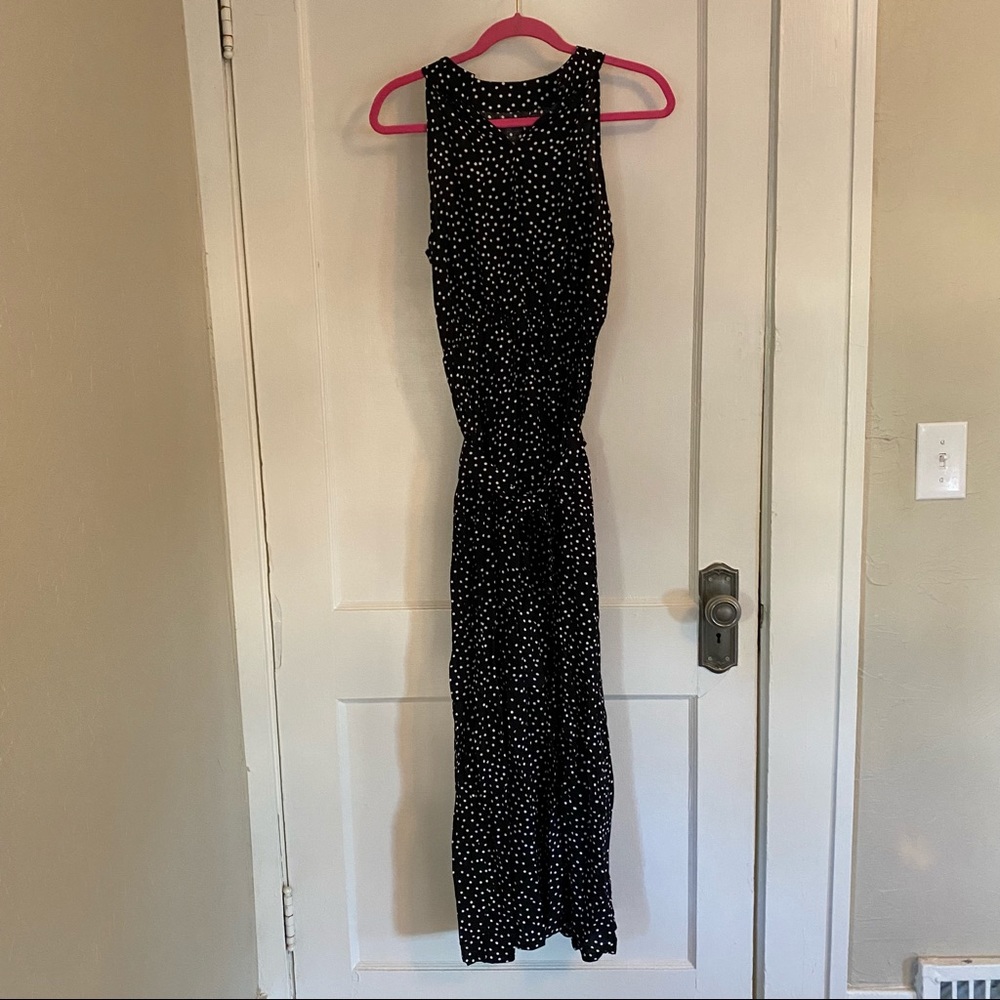 Kara and Kate Black Polka Dot Maxi Dress - Picture 4 of 5